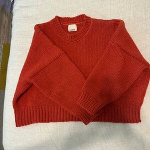 Babaa Orange-Red Sweater